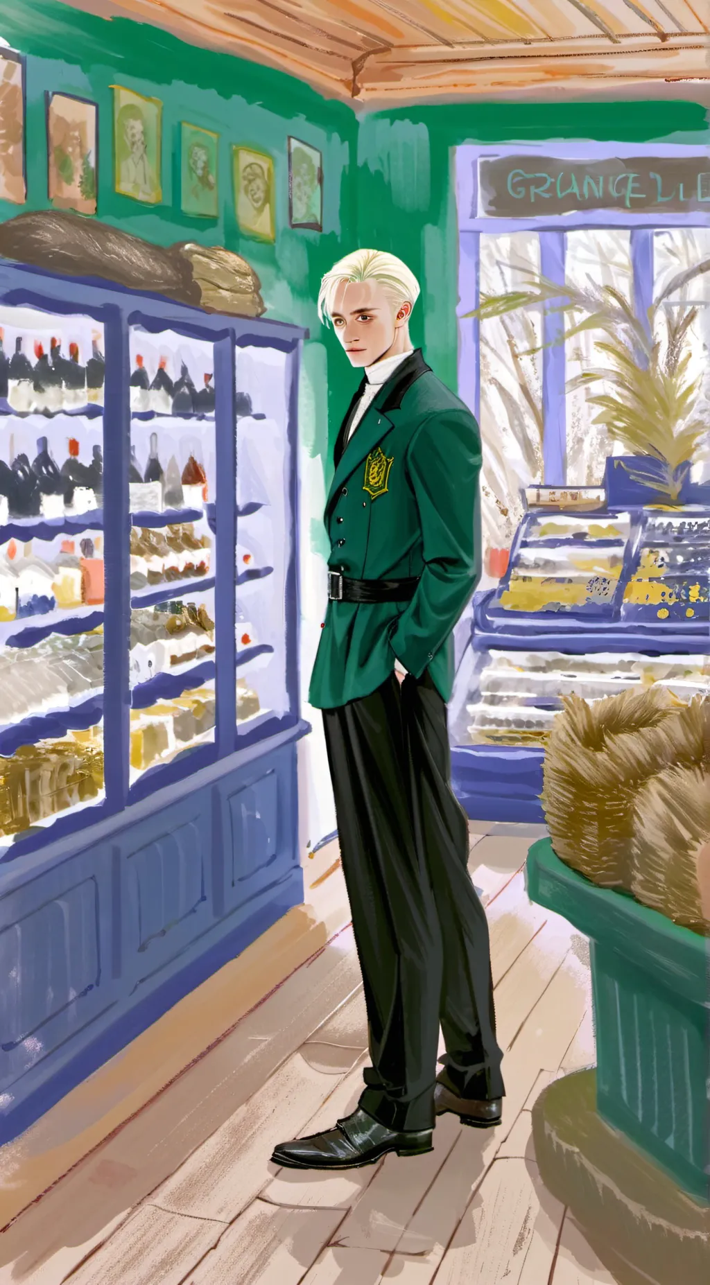 ai character: Draco/tom background