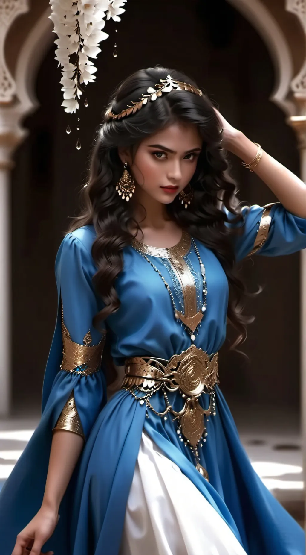 ai character: Nadia background