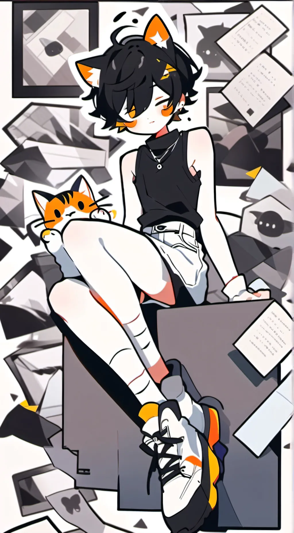 ai character: Lukas background