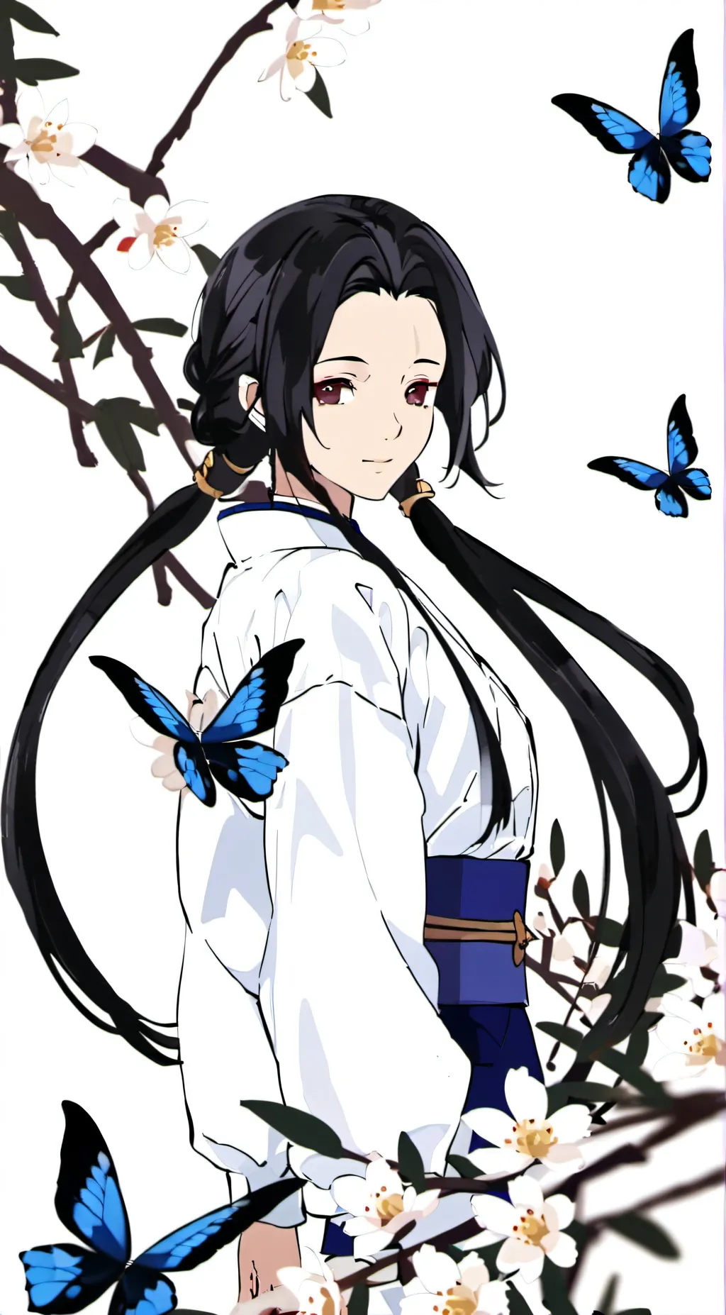 ai character: demon slayer background