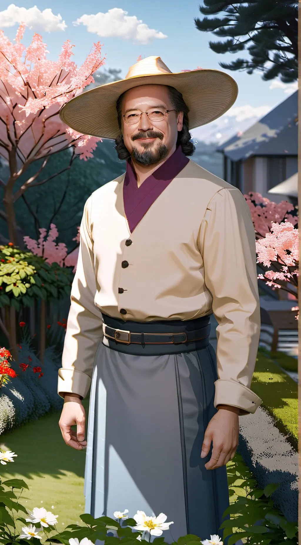 ai character: Dad background