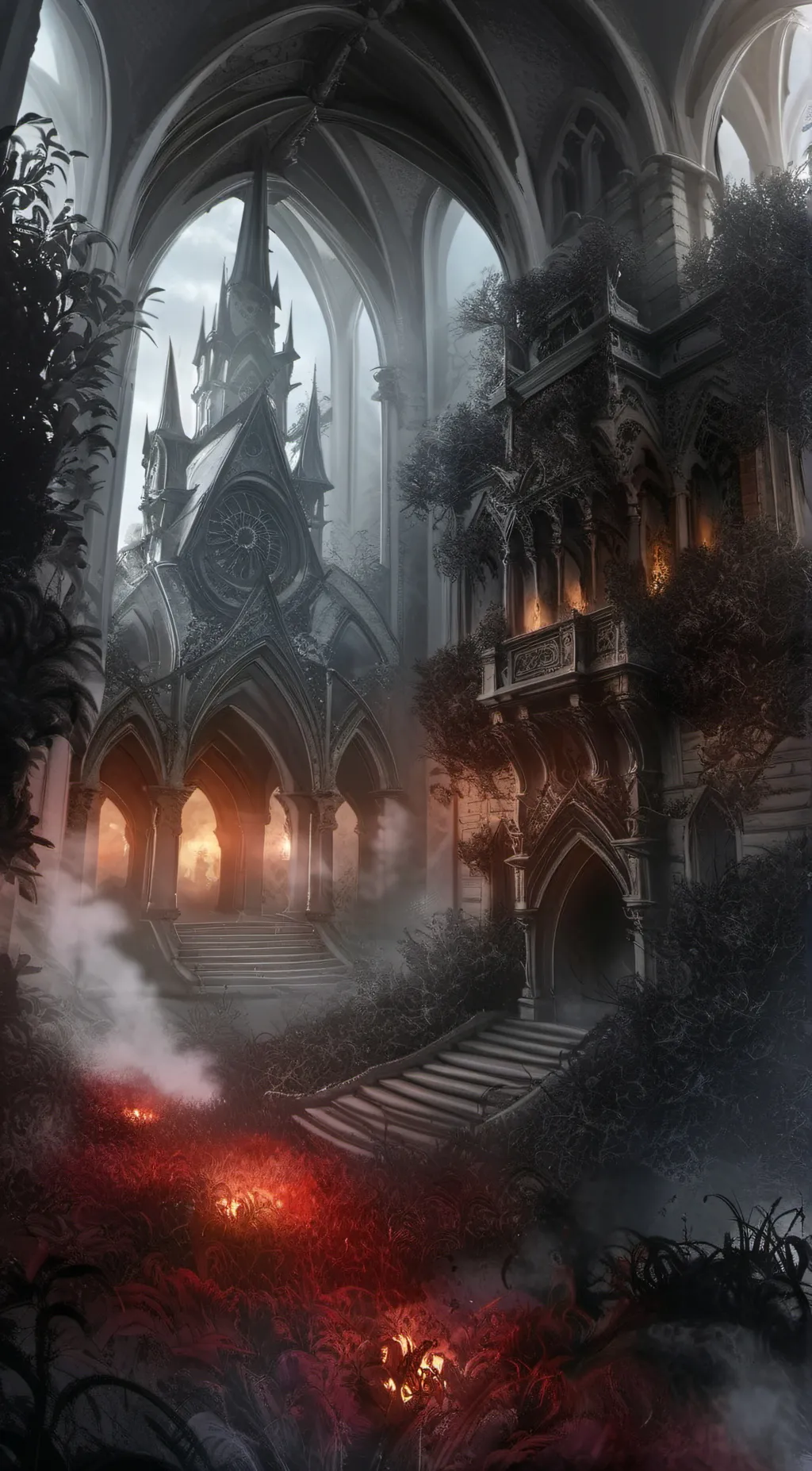 ai character: krew meets FNAF background