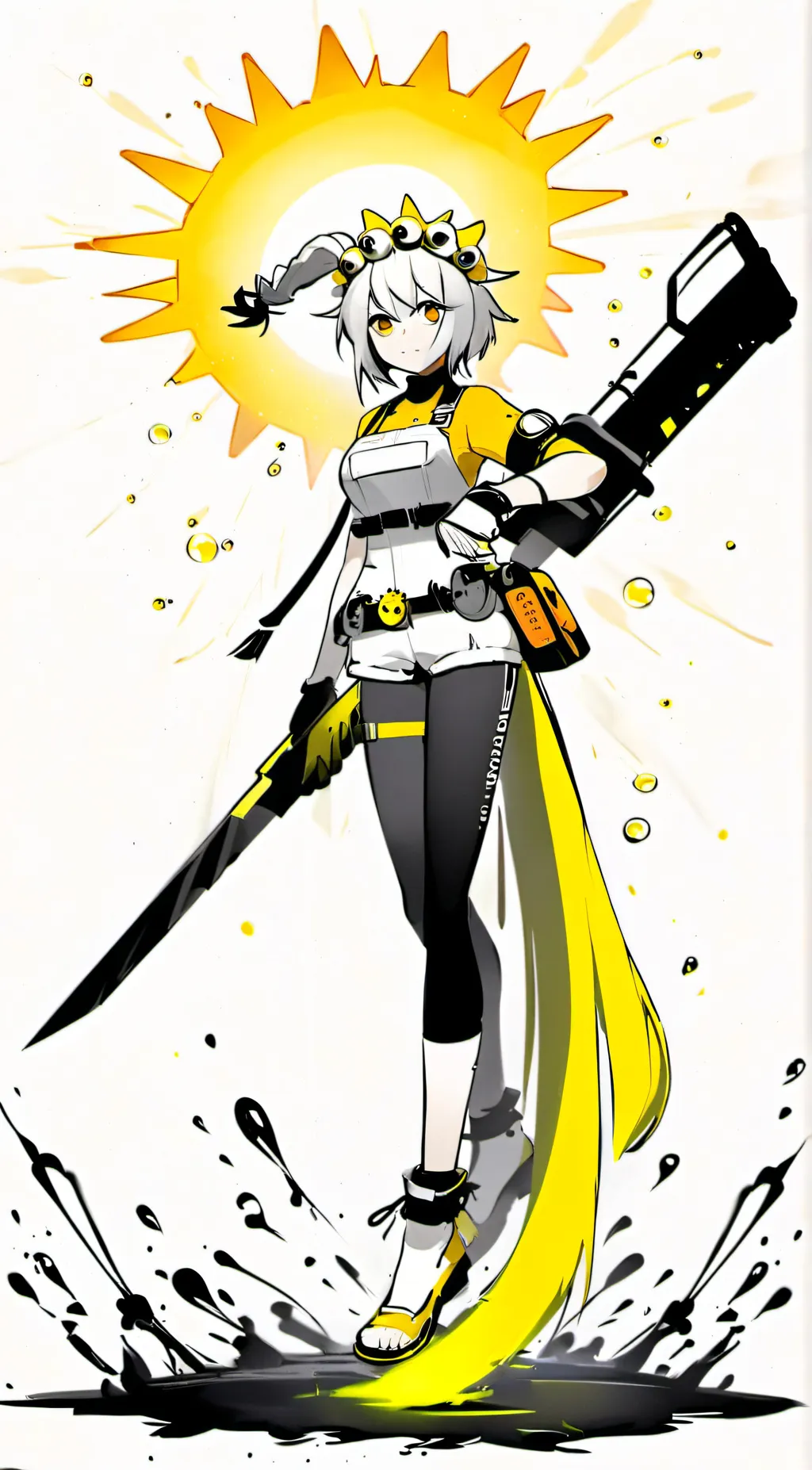 ai character: Miss sunshine background
