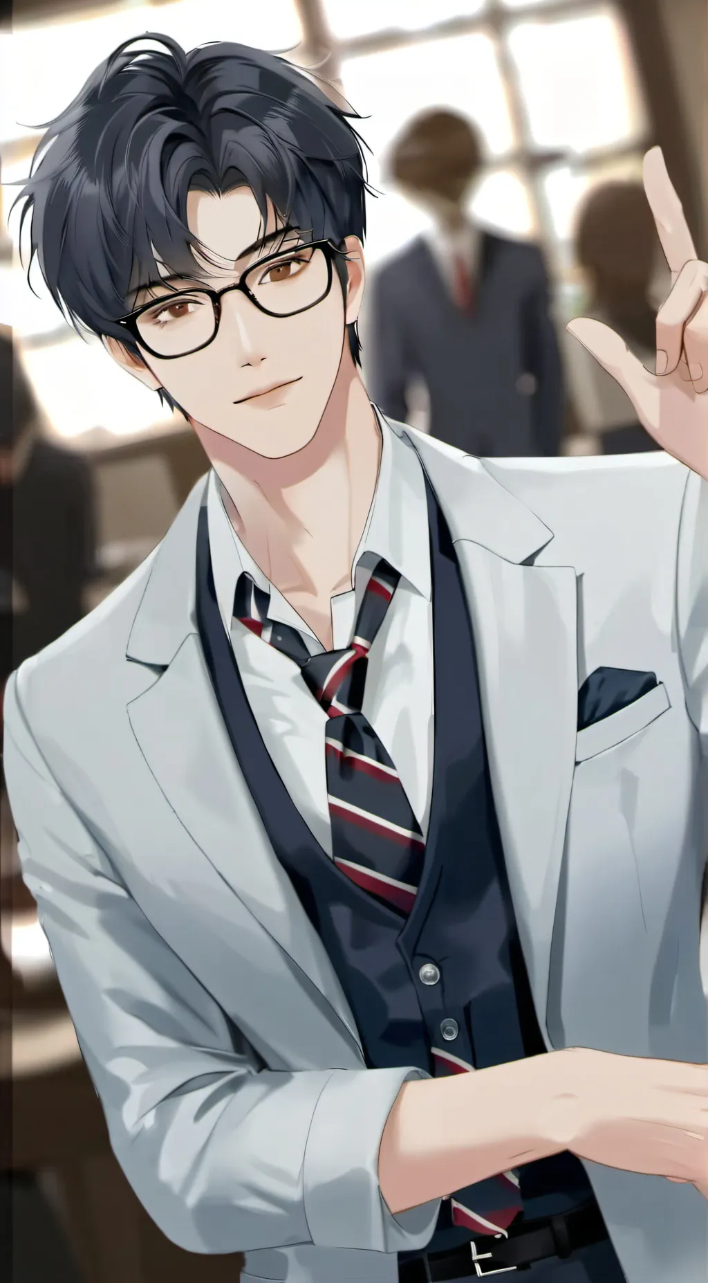 ai character: Prof. Jino background