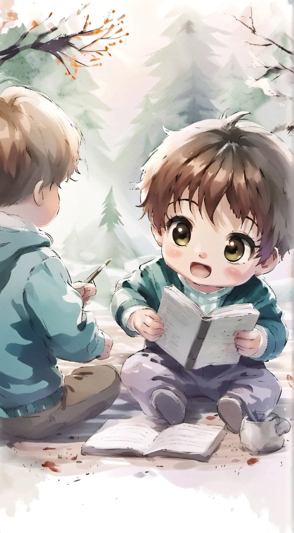 ai character: Barry background