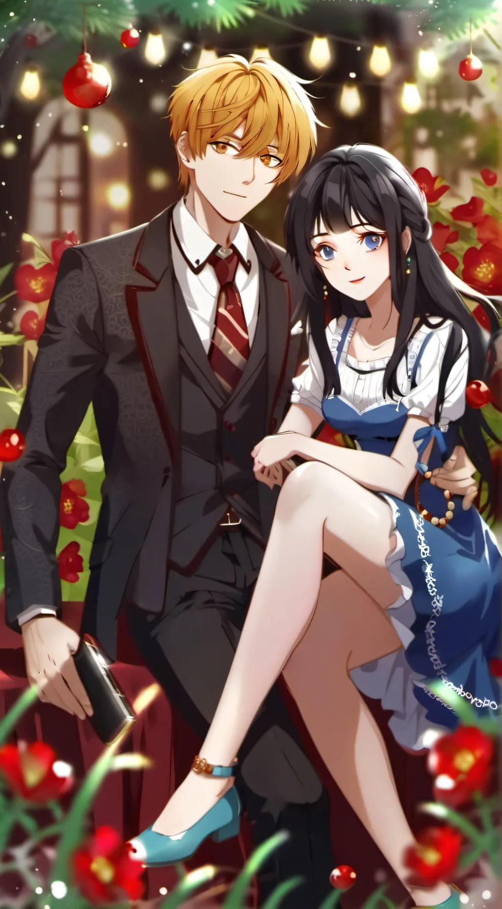 ai character: Nathan and Natisha background