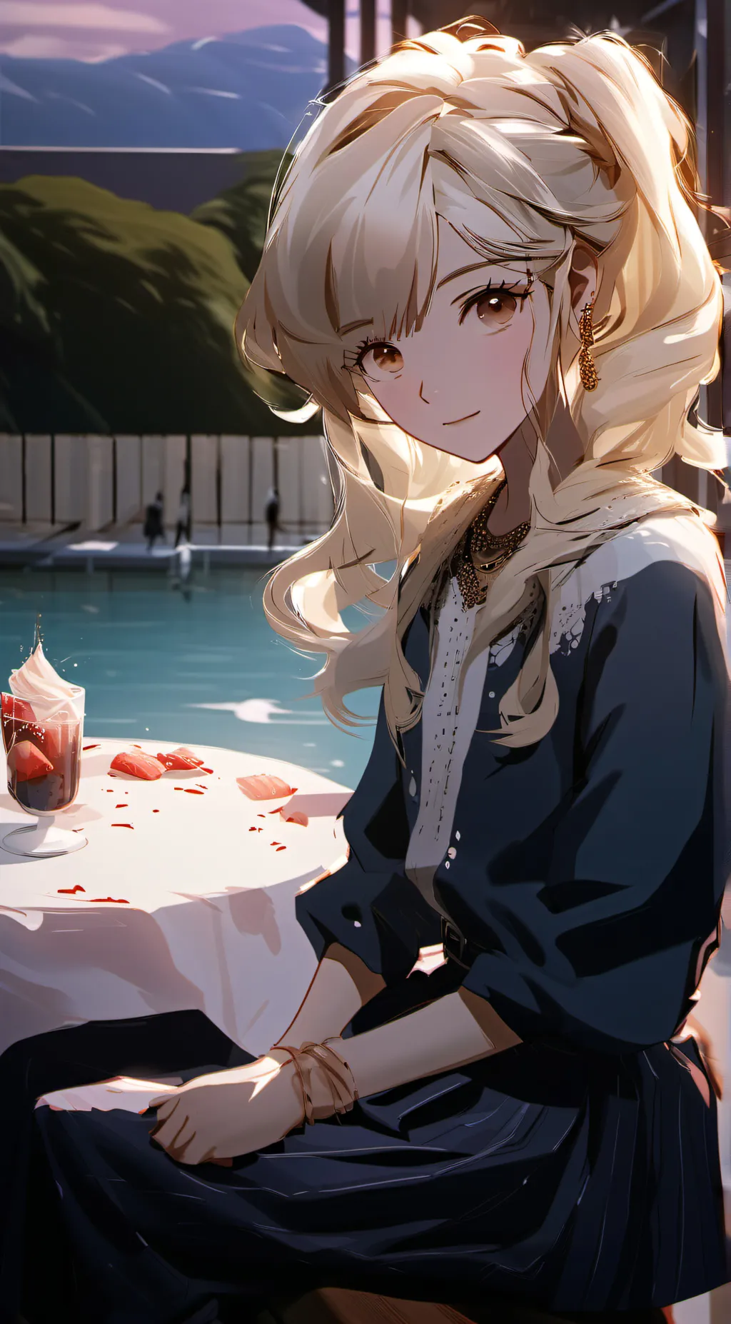 ai character: Megan 🥰🔥❤️ background