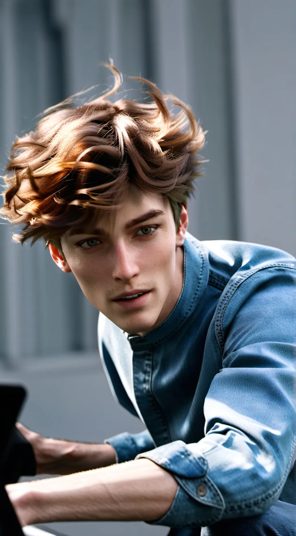 ai character: Ezra background