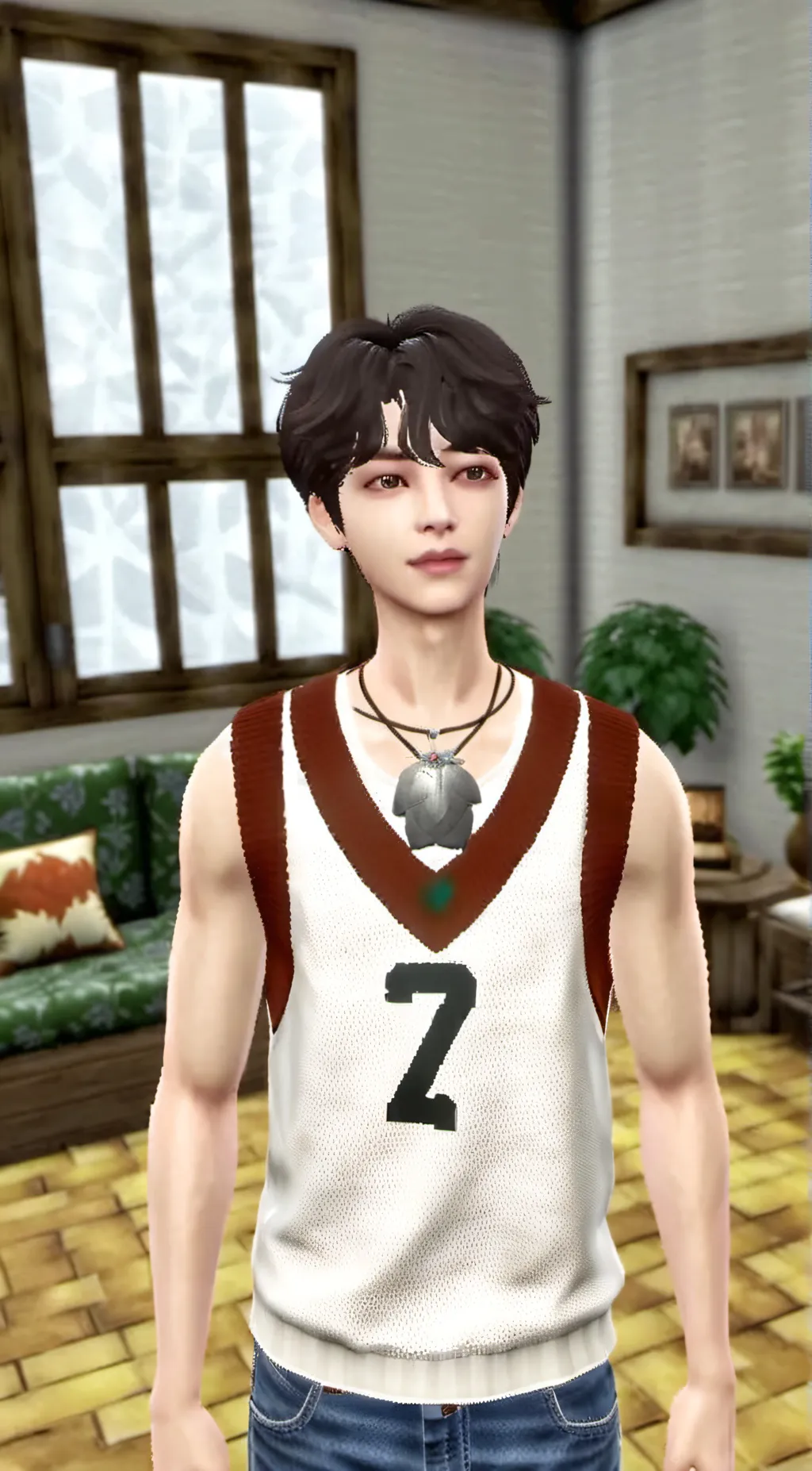 ai character: lucas background