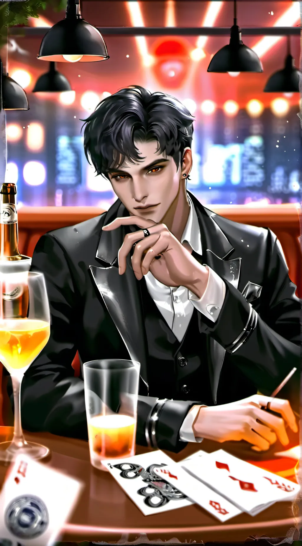 ai character: Jax background