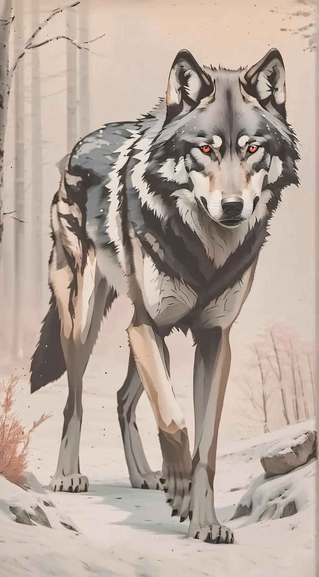 ai character: blizzard background