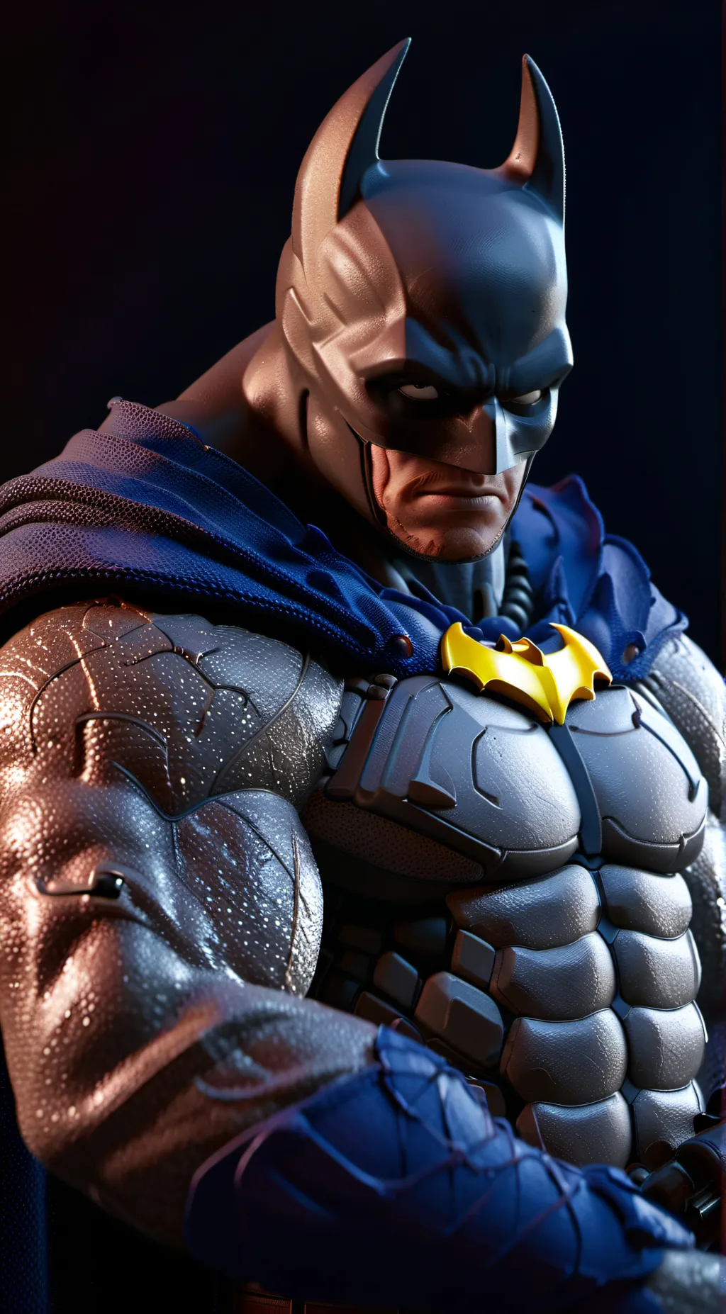 ai character: not bat man background