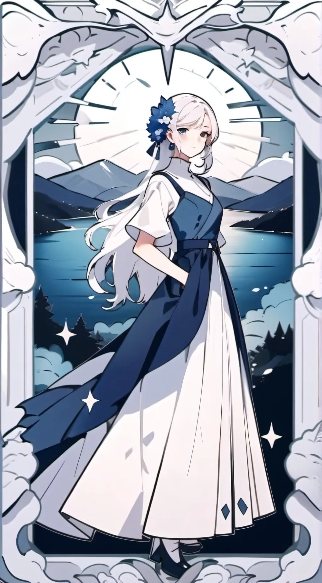 ai character: zandra background