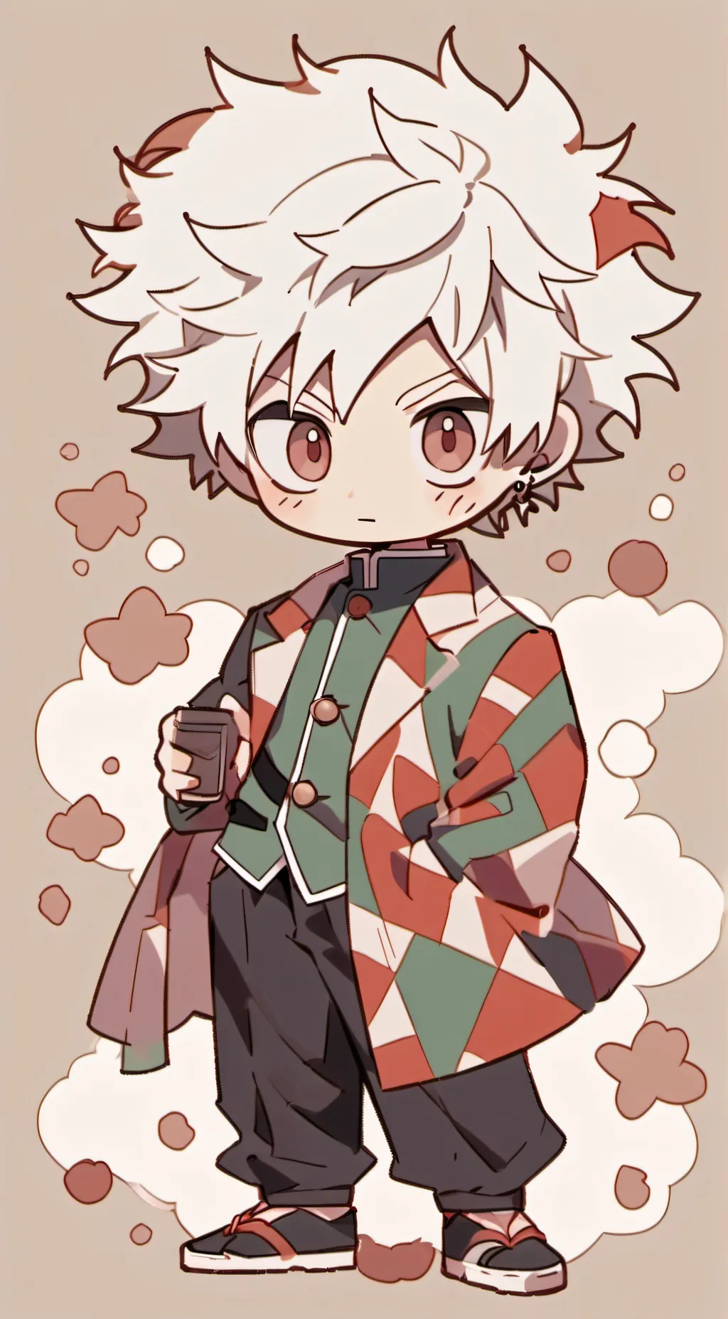 ai character: bakugo background