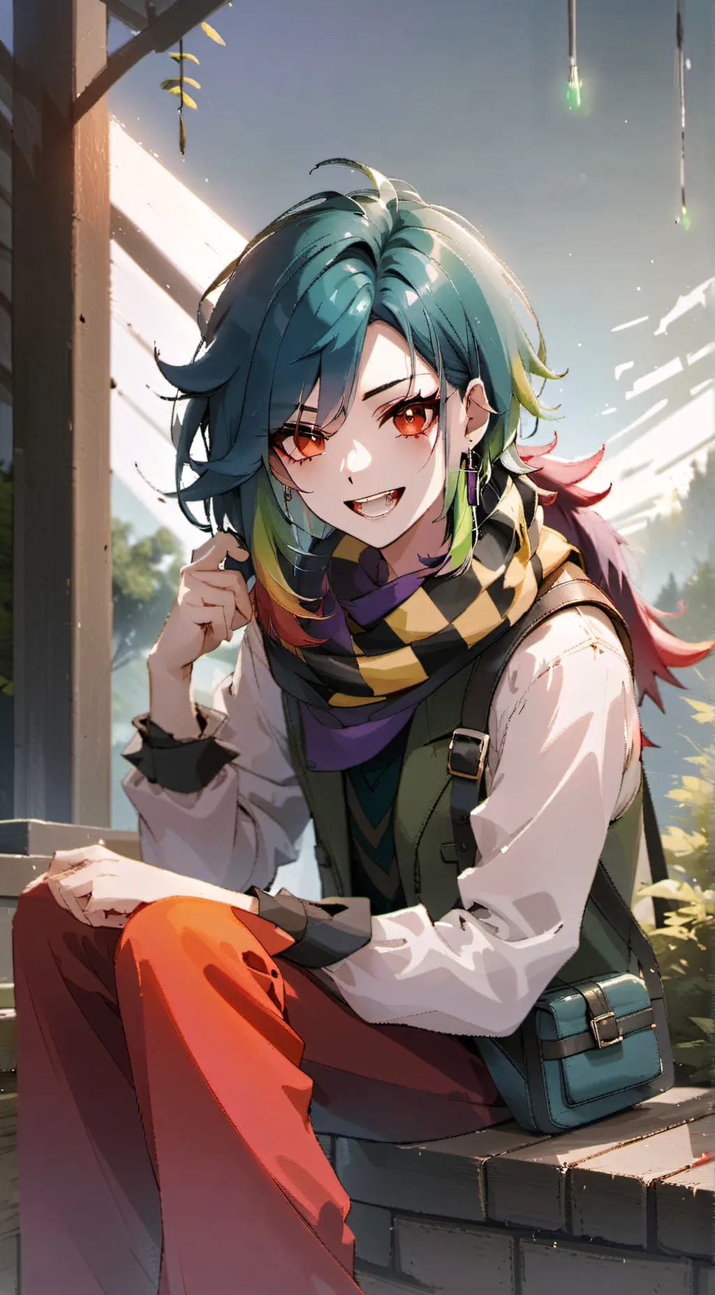 ai character: Scand background