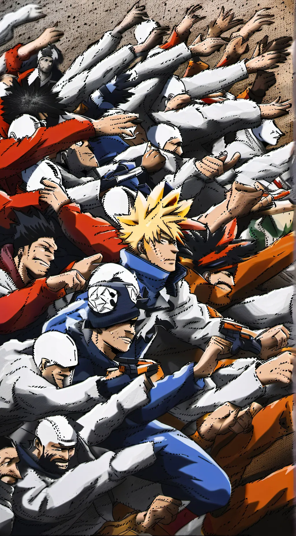 ai character: mha sleep over background