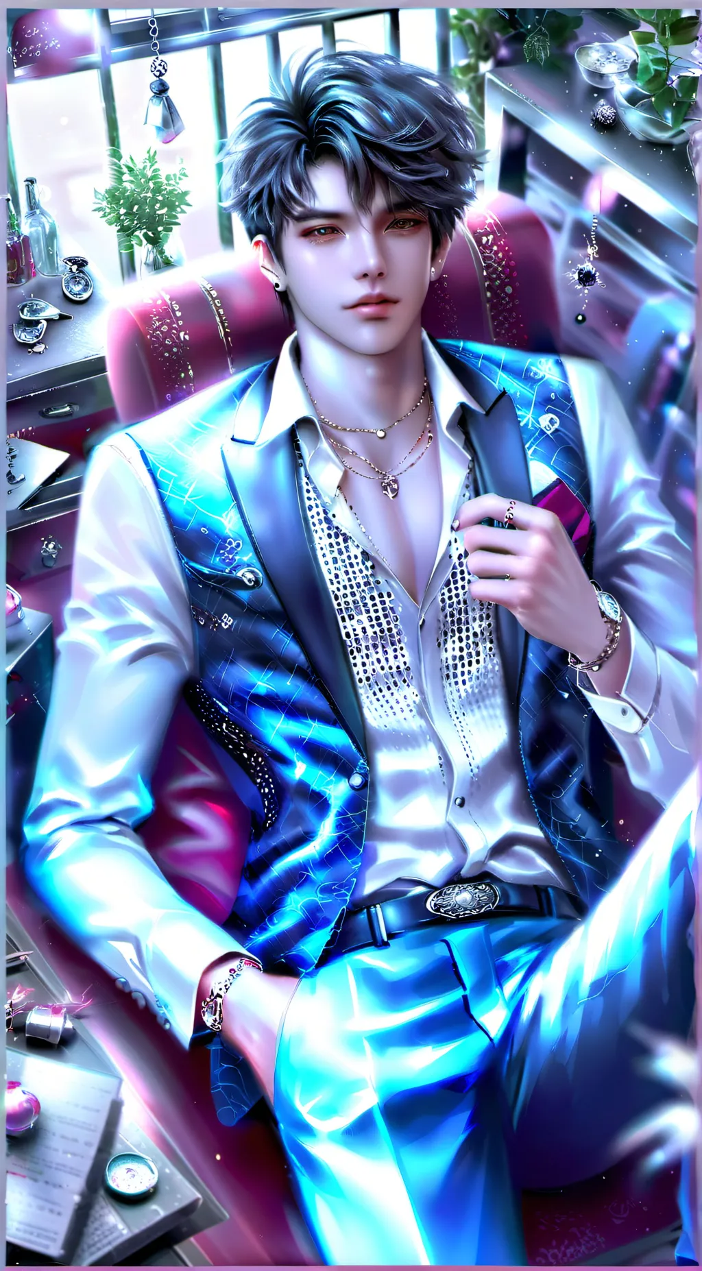 ai character: Jacob Harrington  background