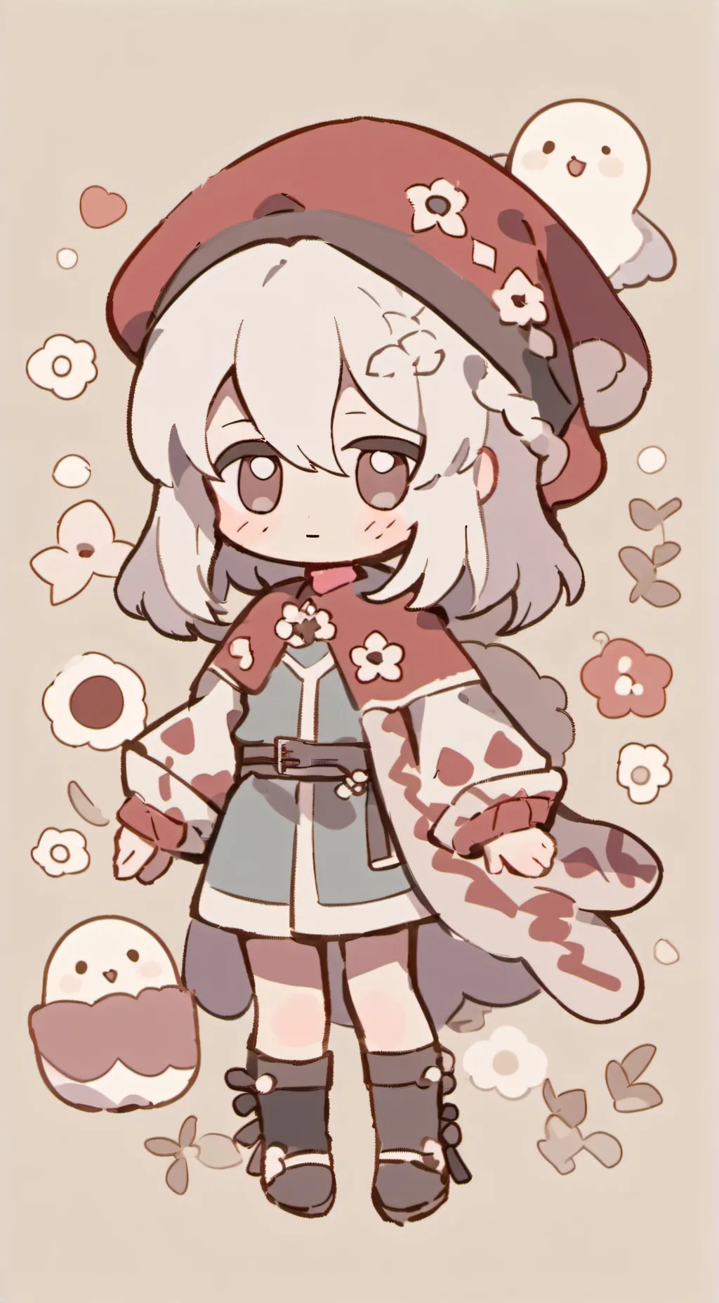 ai character: Nori background