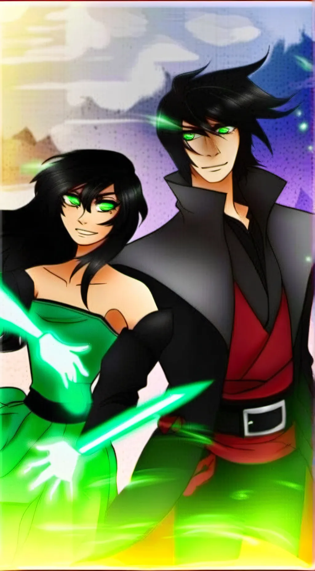 ai character: Ein background