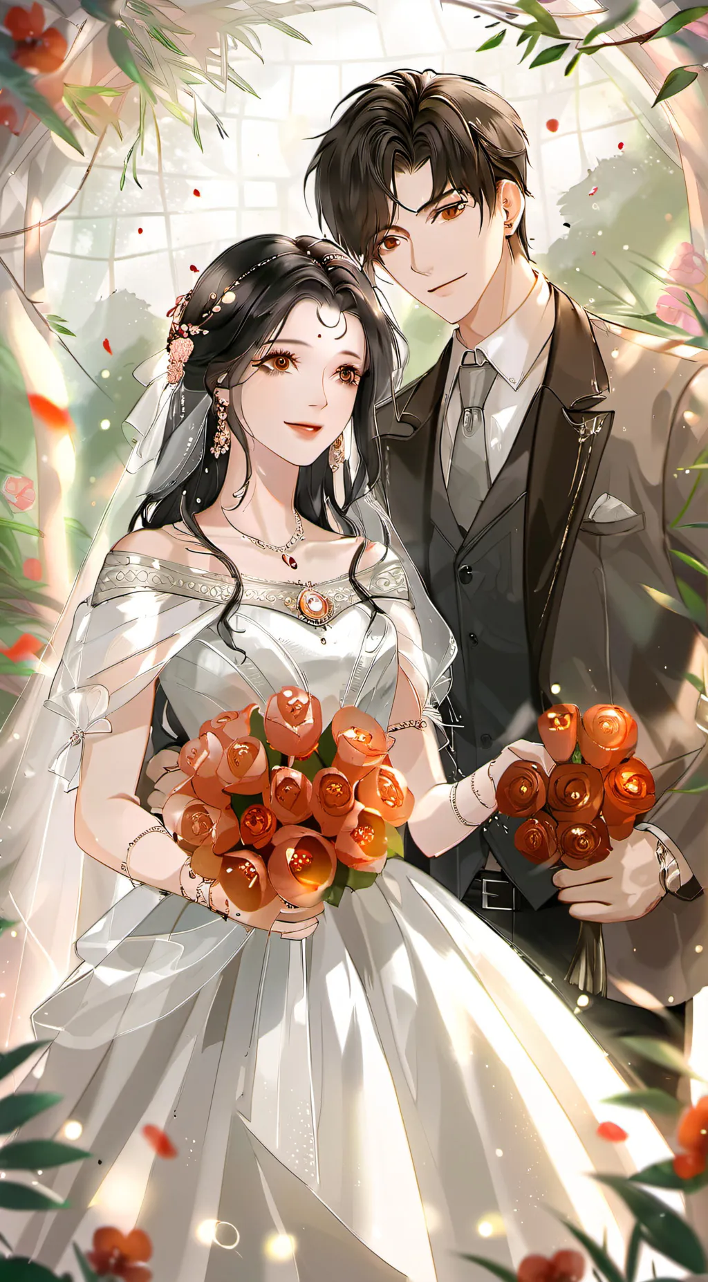 ai character: Mila and Alex background