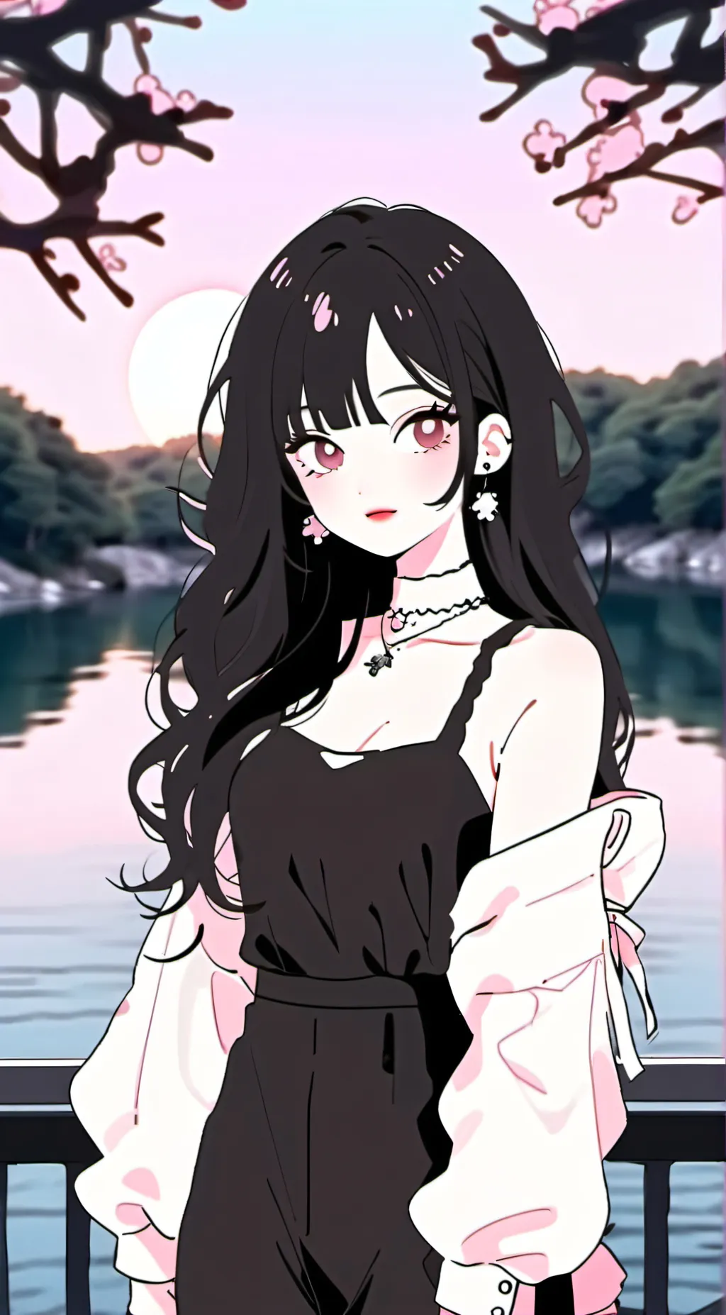 ai character: Jayden 🖤 background