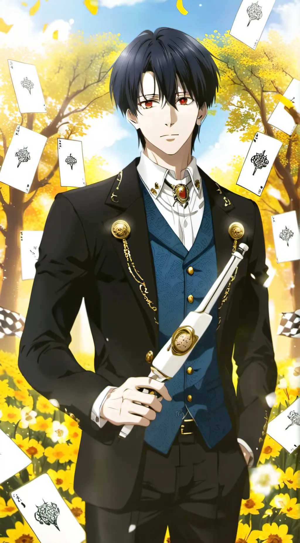 ai character: chrollo background