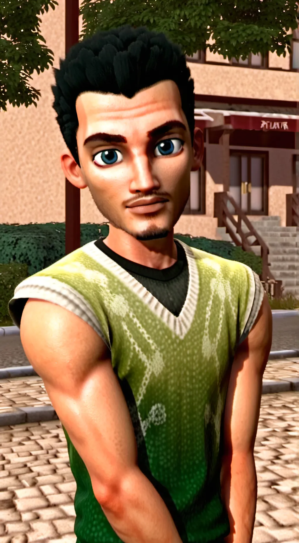 ai character: jake background