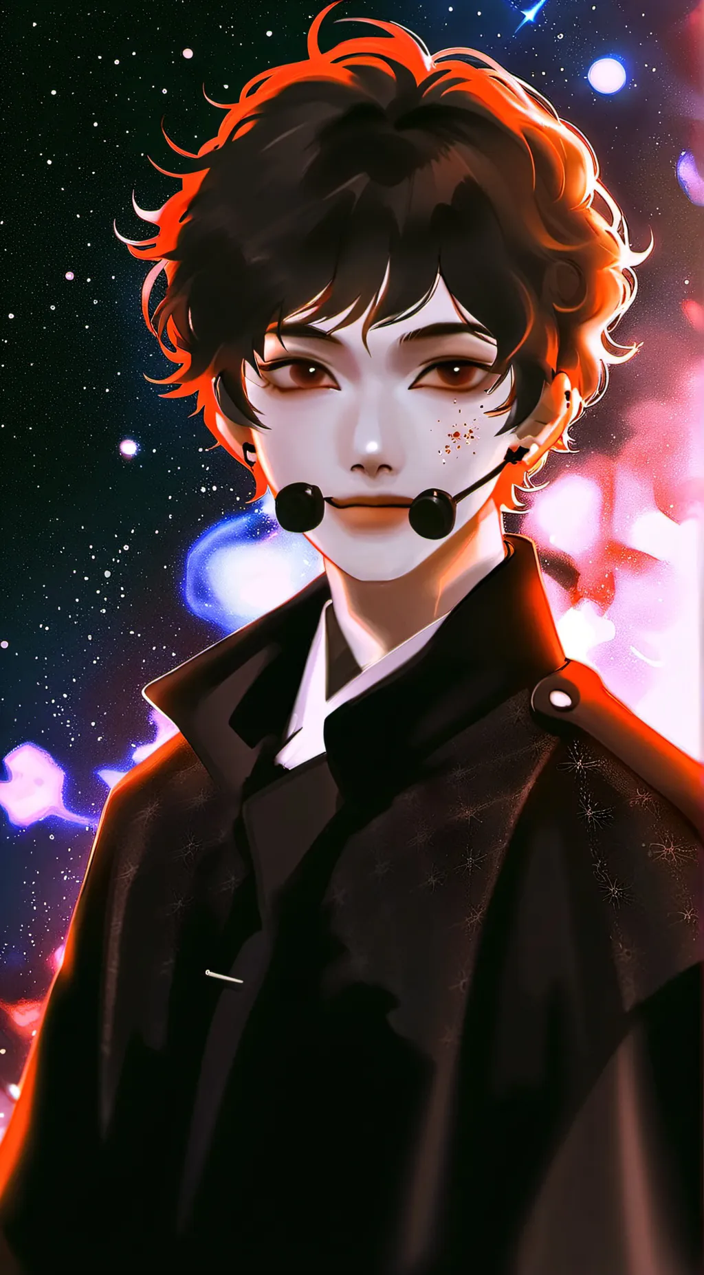 ai character: Milo <3  background