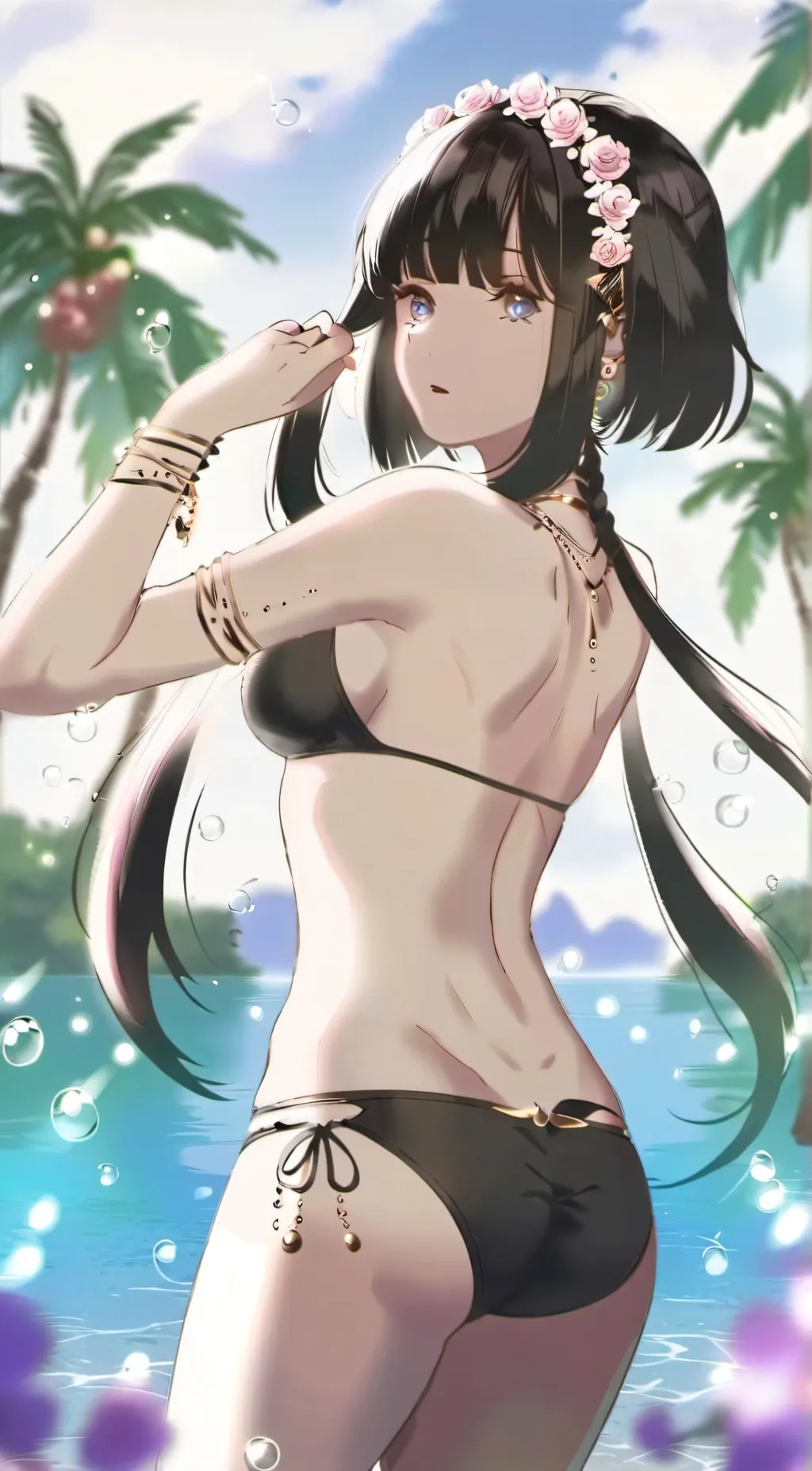 ai character: Lily background