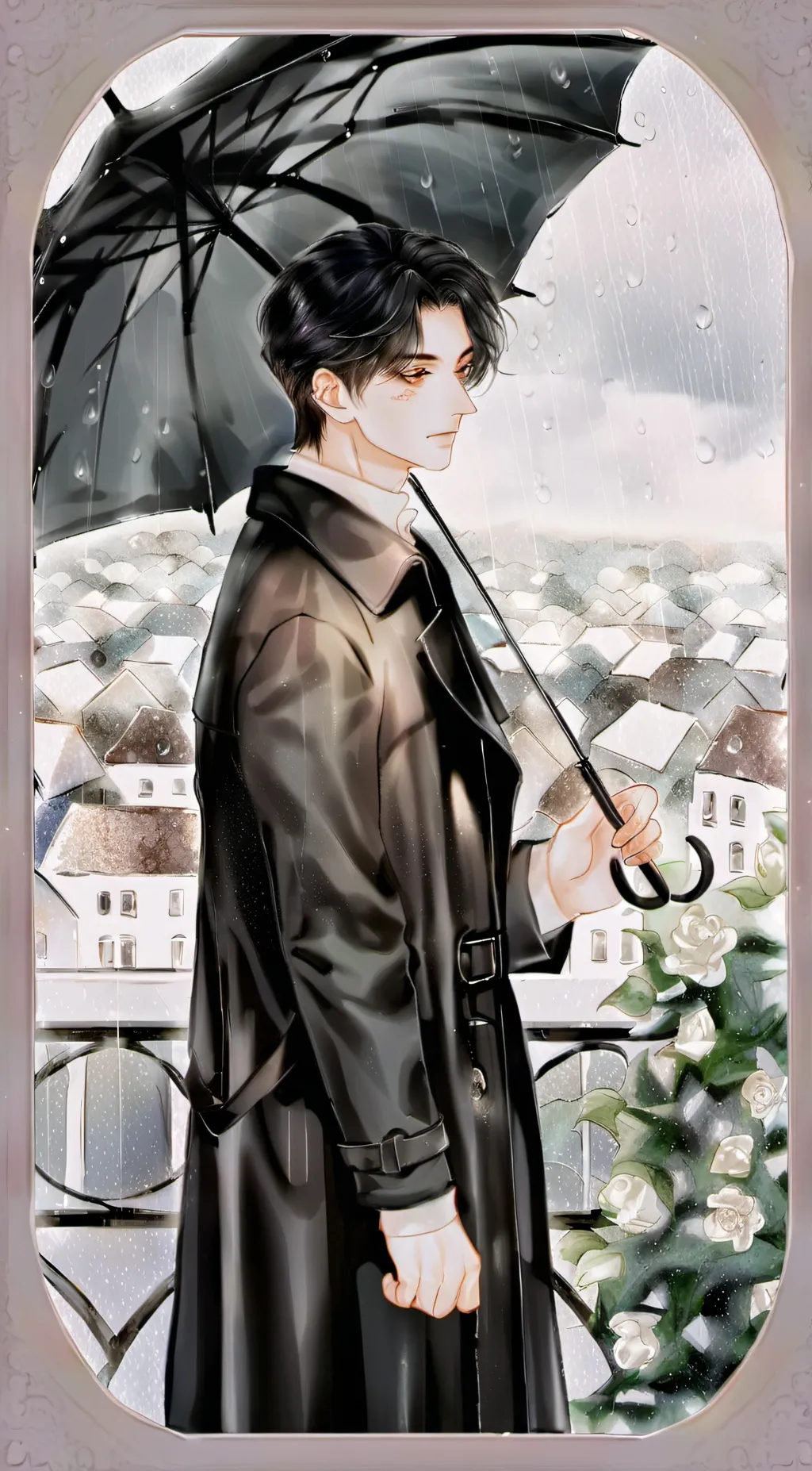 ai character: Detective Rowan background