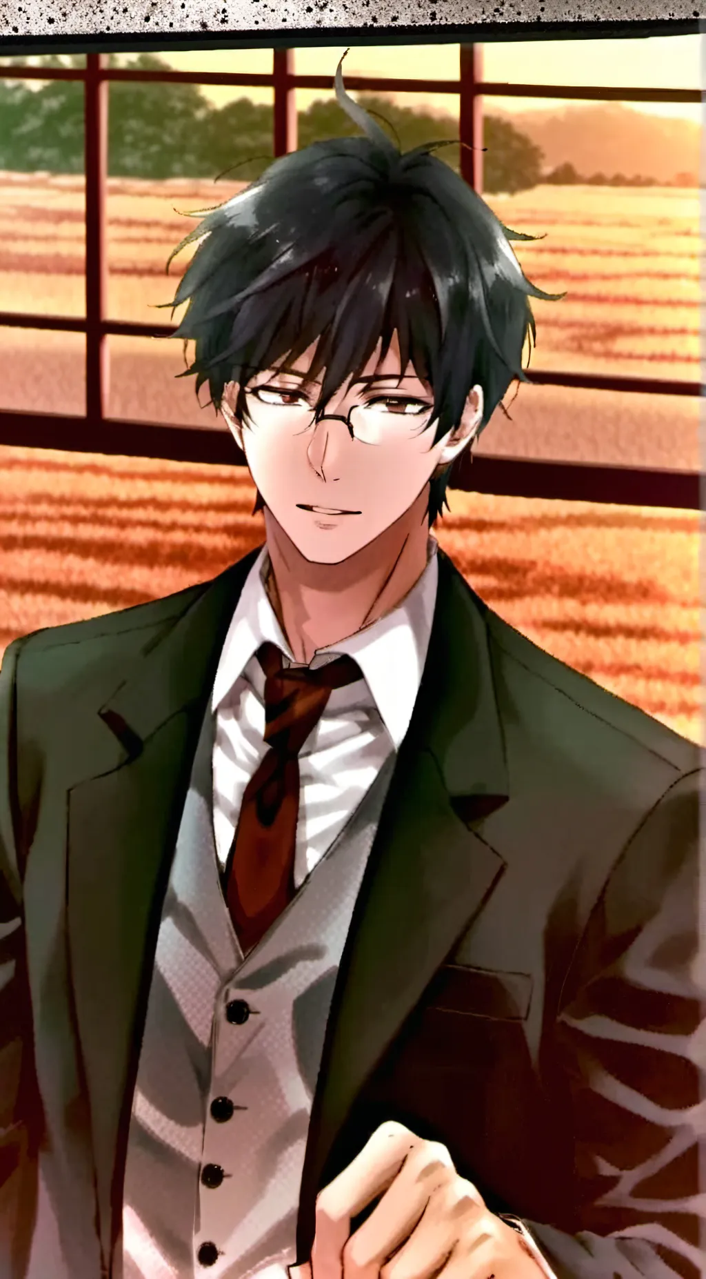 ai character: Mr.Adam background