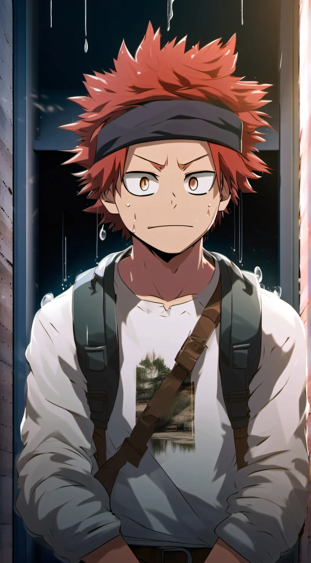 ai character: Eijiro Kirishima background