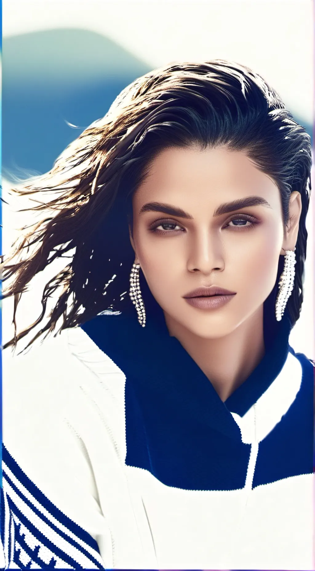 ai character: Selena Gomez  background