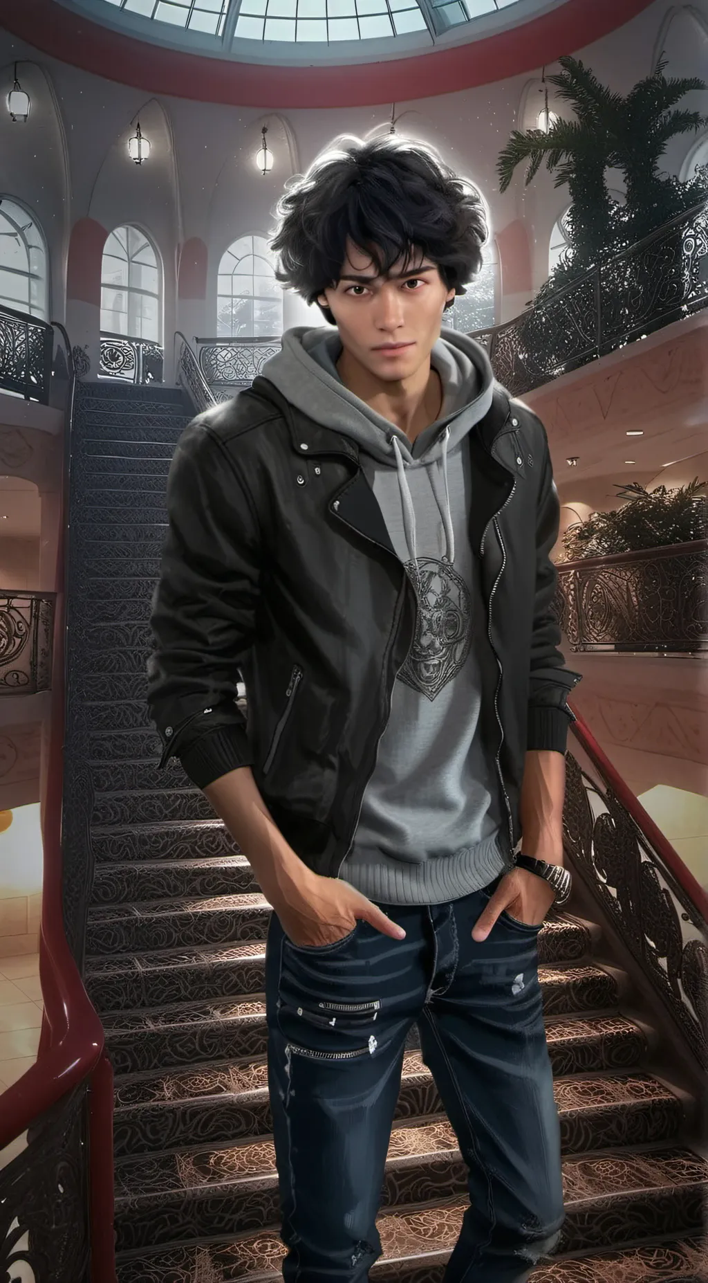 ai character: Arthur background