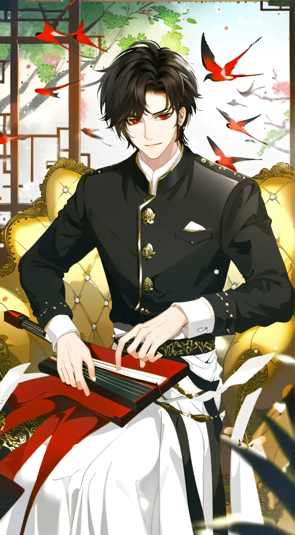 ai character: crazy yandere background