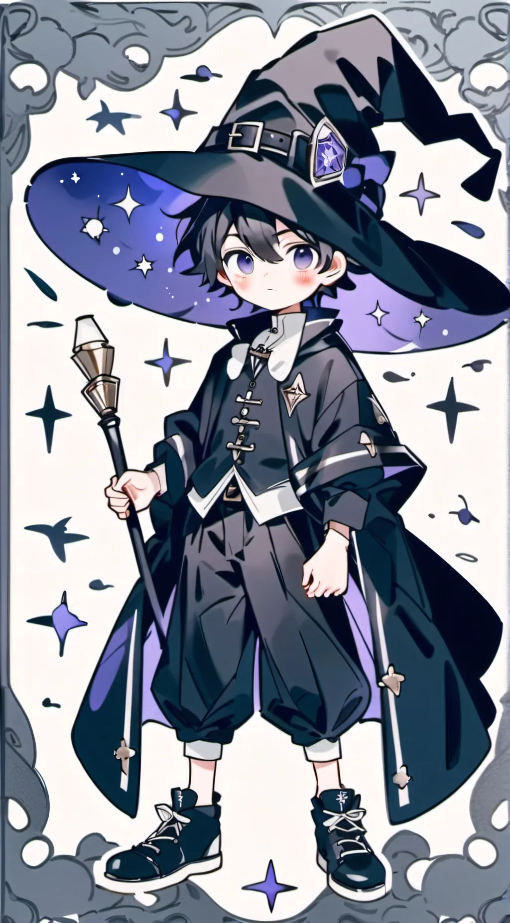 ai character: Ethen x mha background