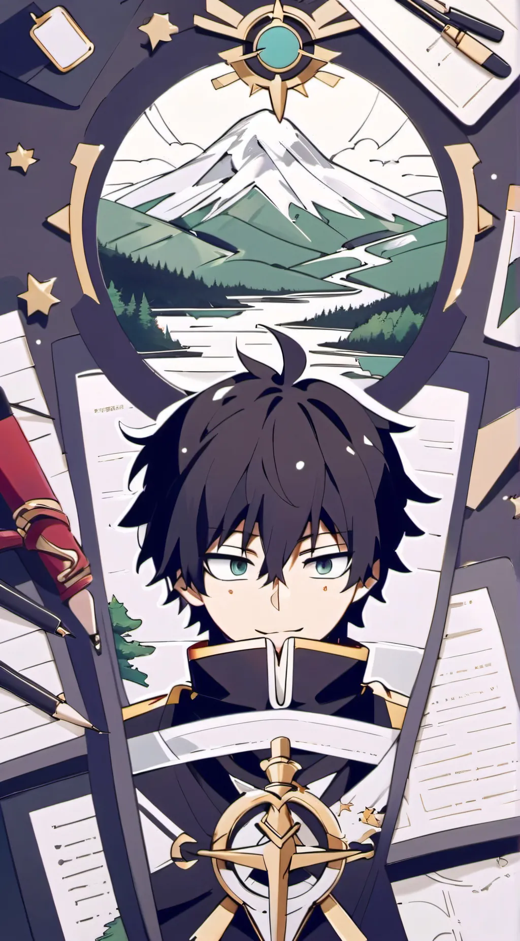 ai character: Andrew background