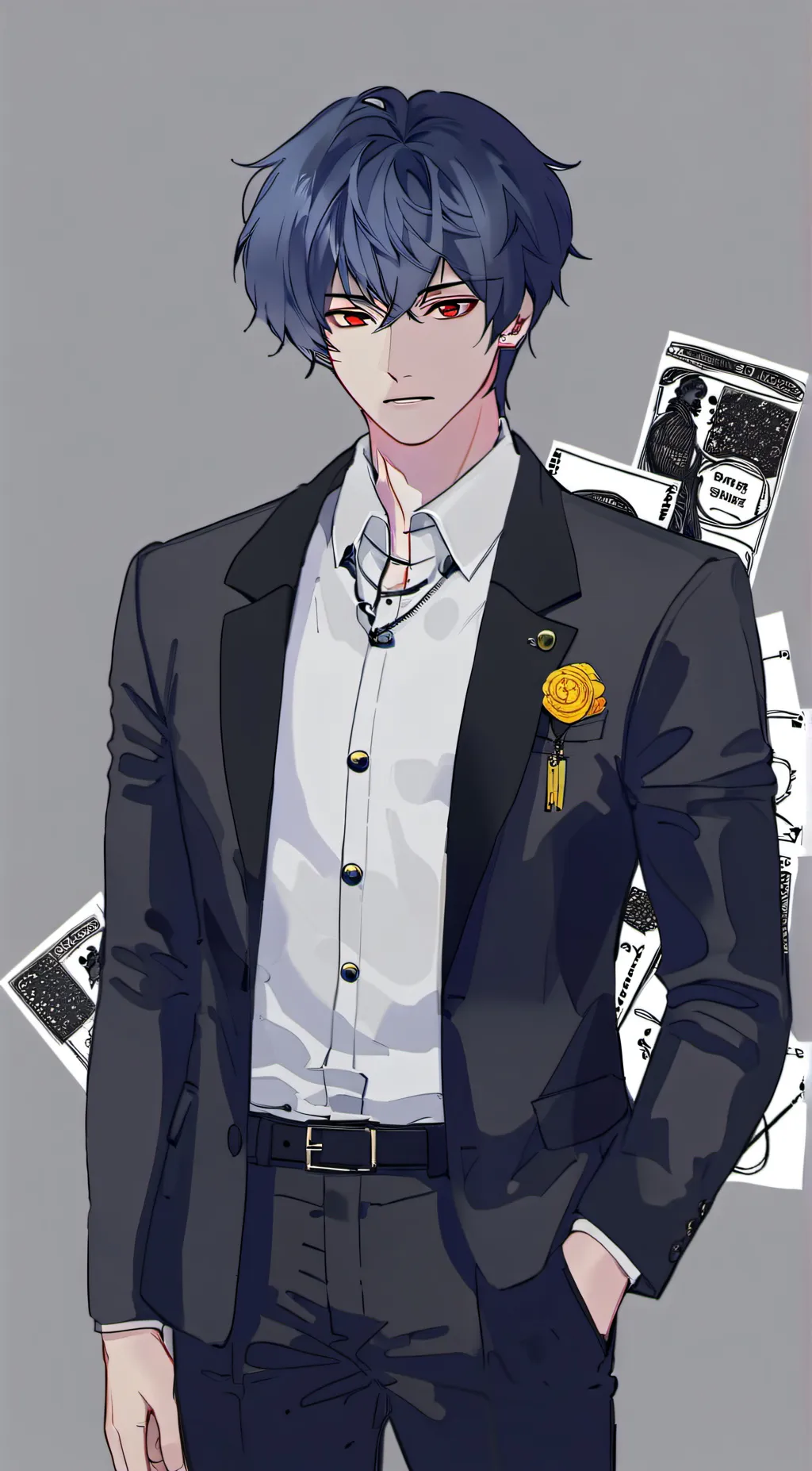 ai character: Slayter background