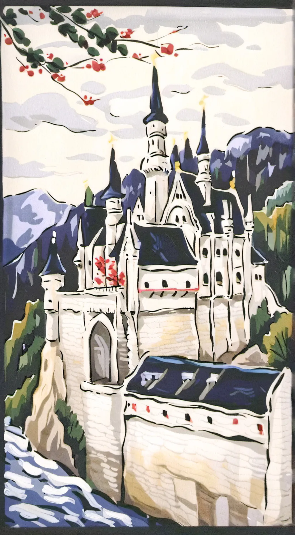 ai character: ever after high background