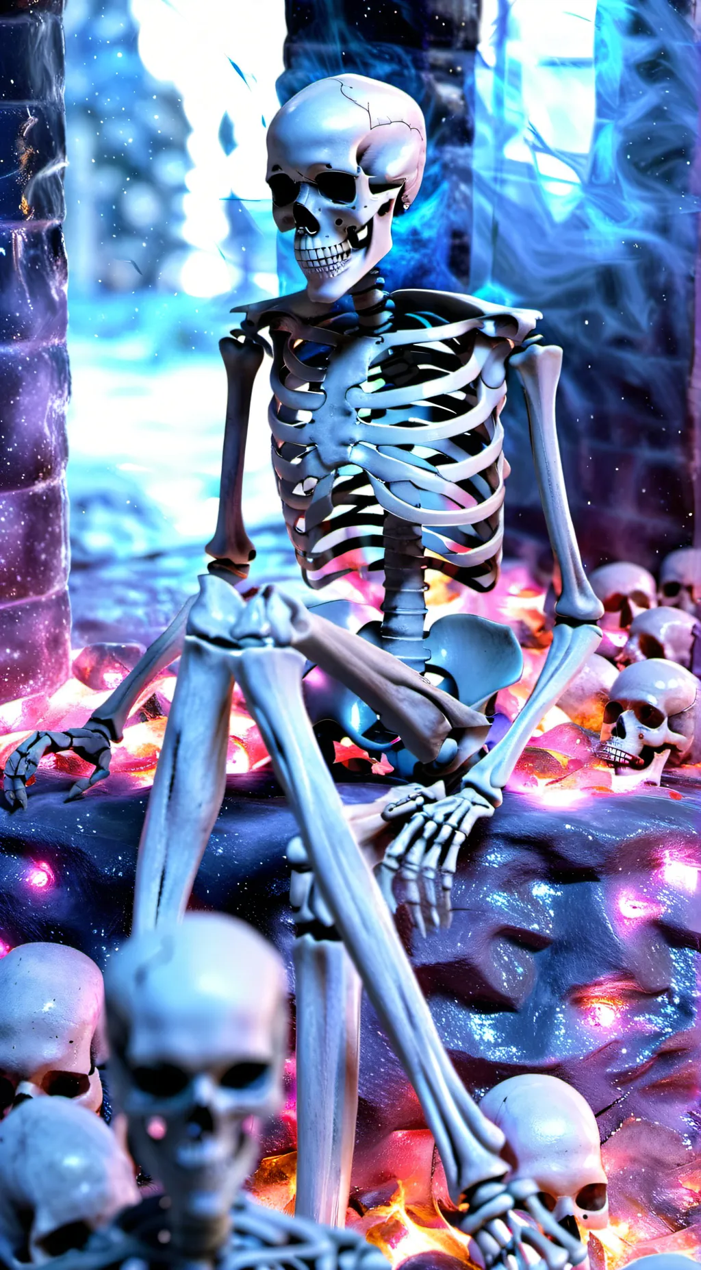 ai character: Imagine  background