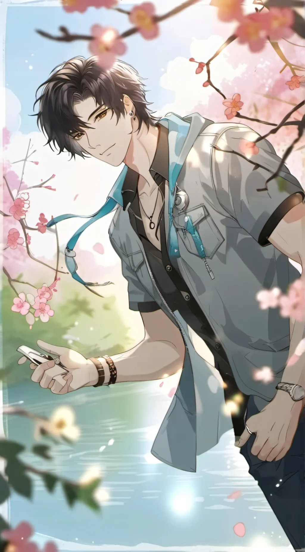 ai character: Aaron background