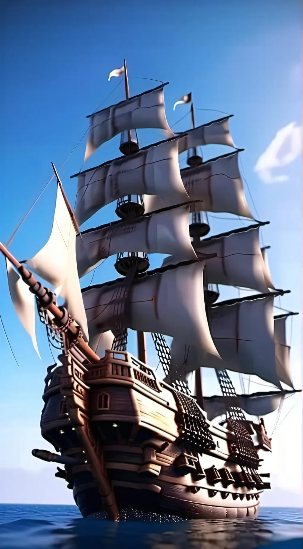 ai character: pirate background