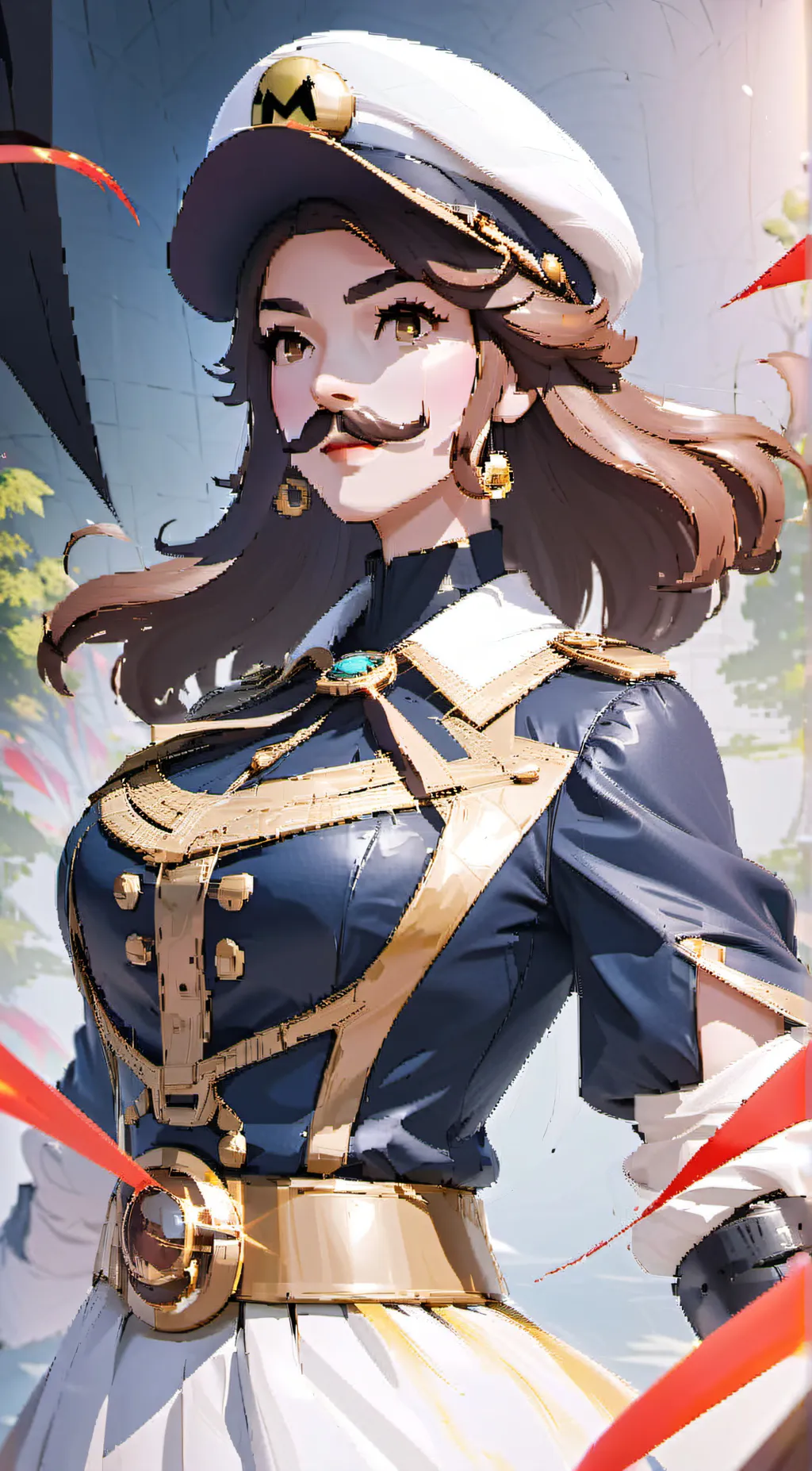 ai character: Serena background