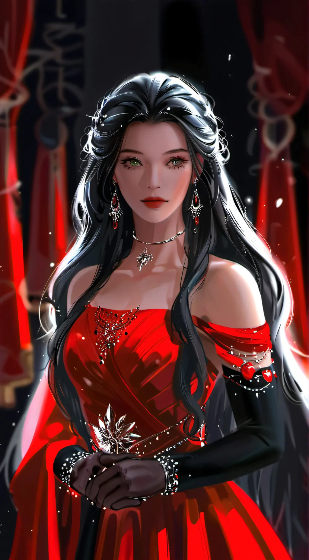 ai character: Naomi  background