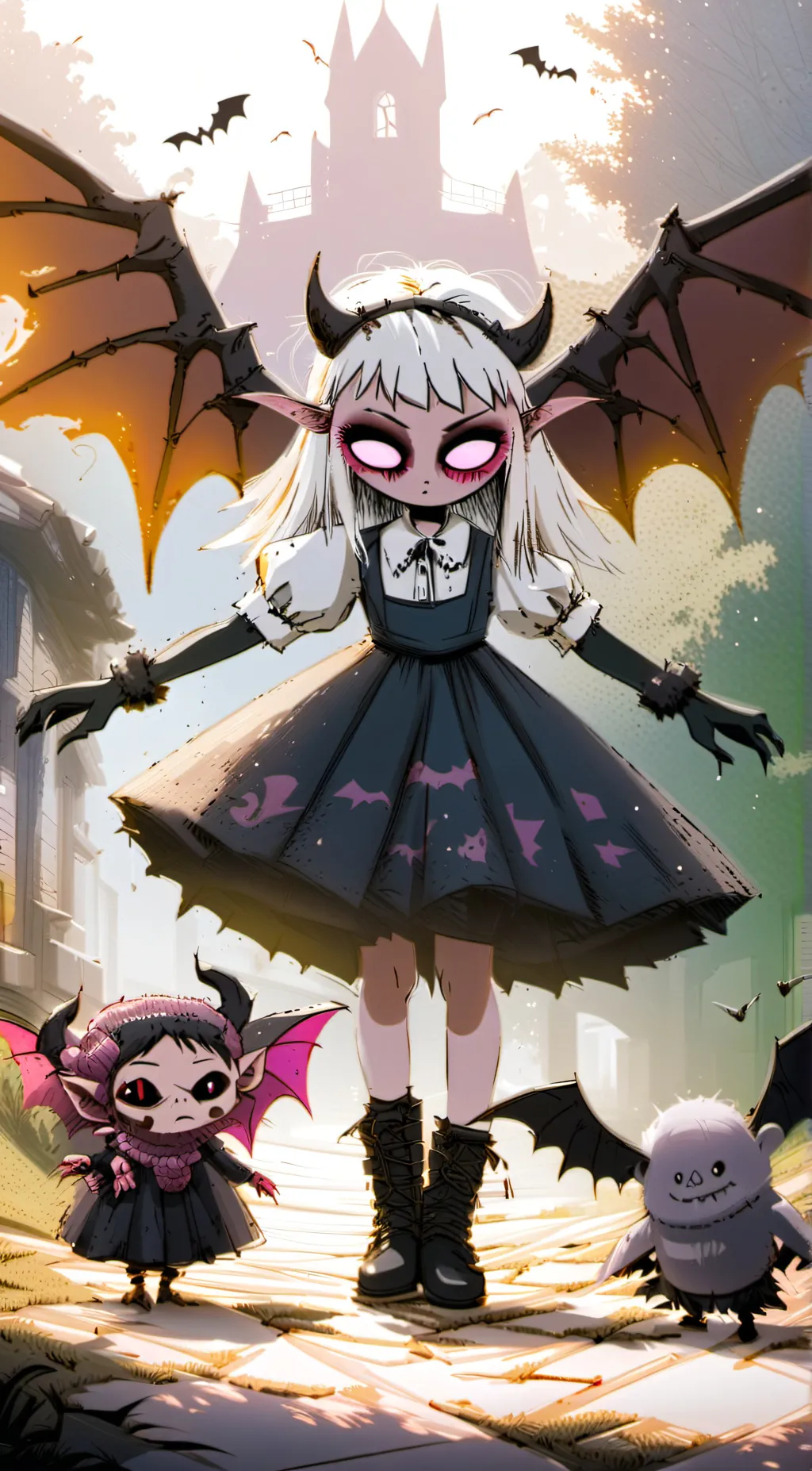 ai character: Verosika Mayday  background