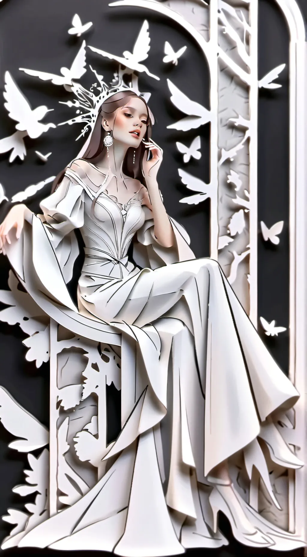 ai character: Queen Isabelle background