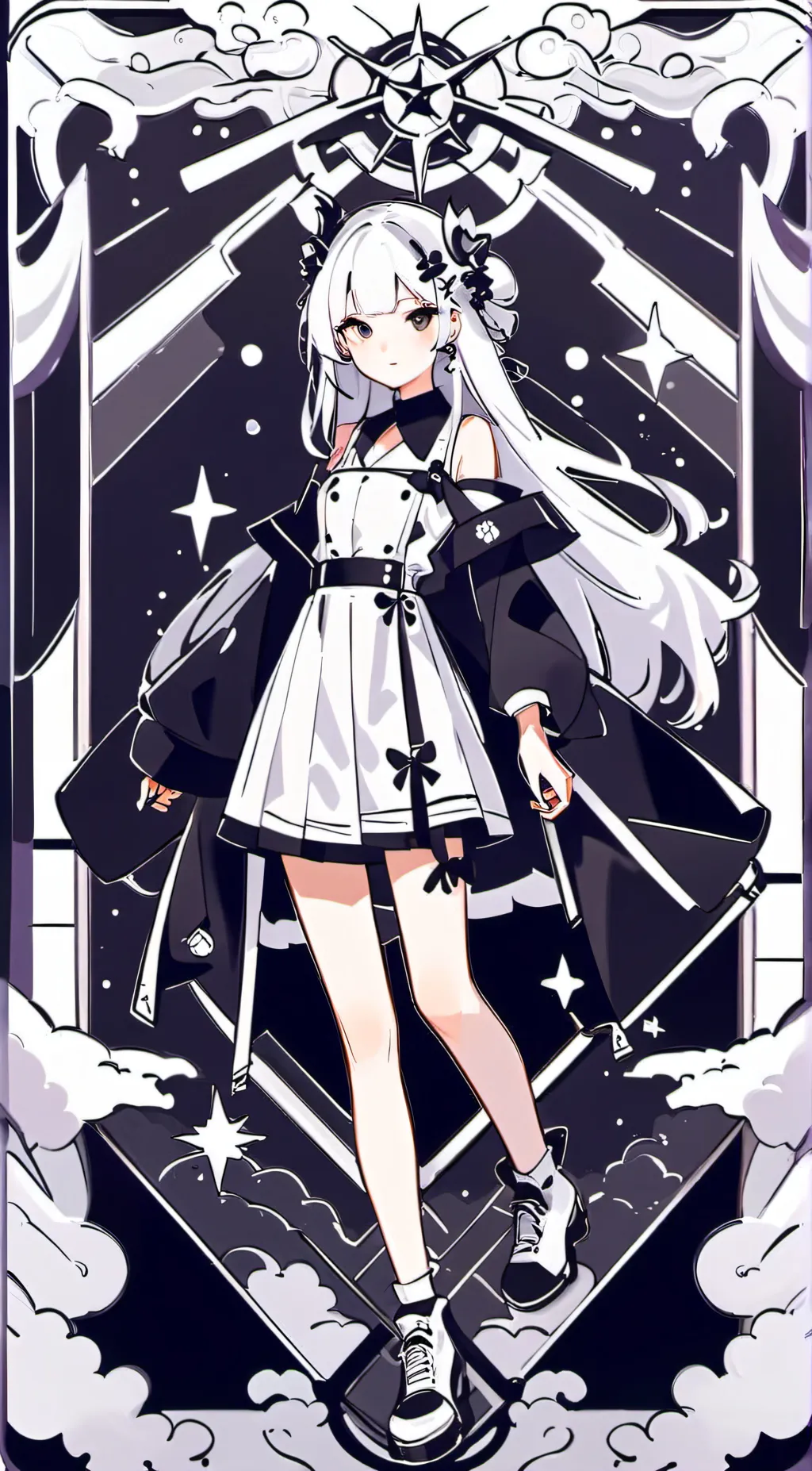 ai character: Lyra background