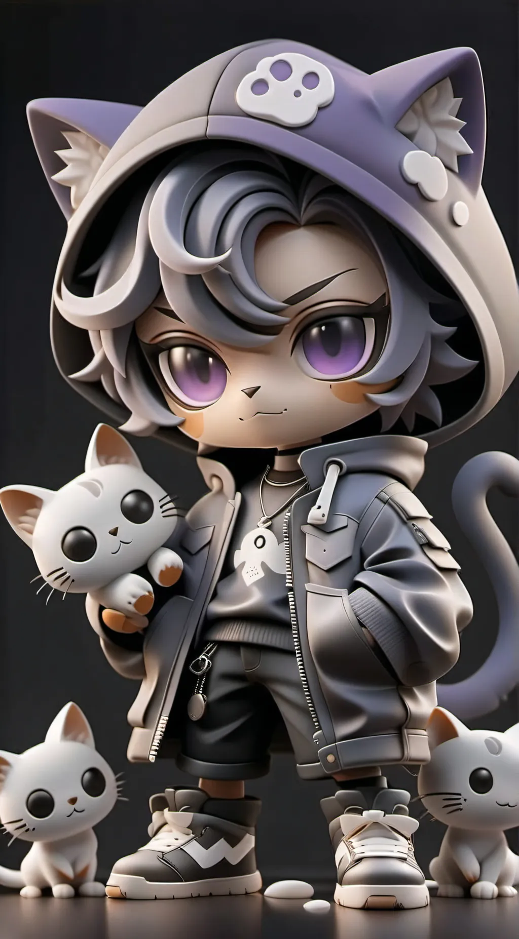 ai character: catnap background