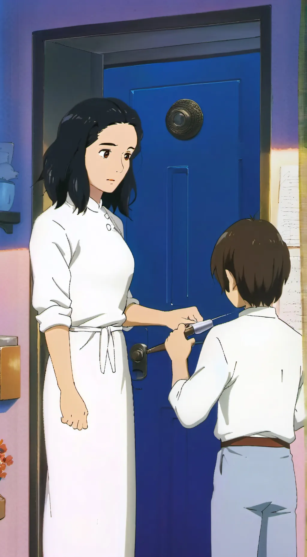 ai character: Aria background