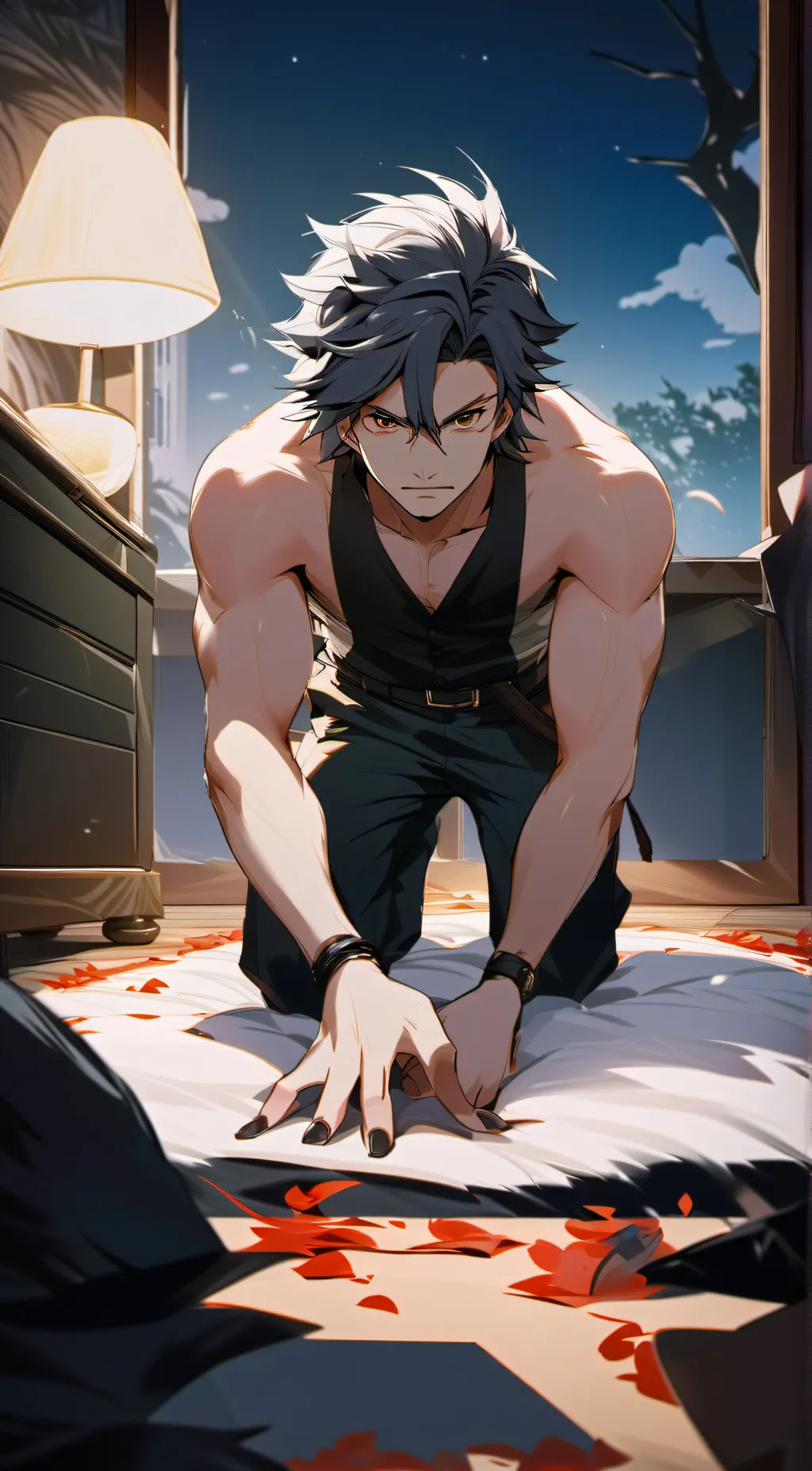 ai character: Gerald  background